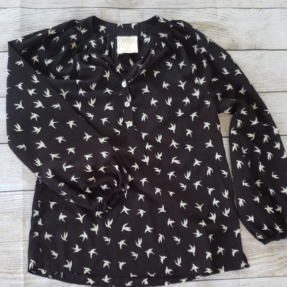Sincerely Mary Bird Top size small - Picture 1 of 6